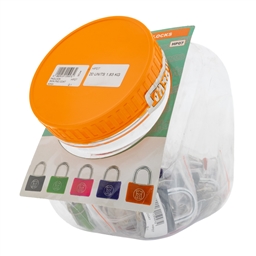 HP07 - Iron Padlock Pvc Coat -HP07_IP_R_T